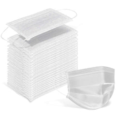 100pcs 3 Layer Disposable Face Masks Protective 3 Ply Breathable Comfortable