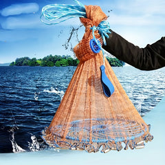 10m 32 8ft Round Fishing Net for Saltwater Freshwater