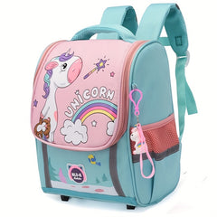 Dino Unicorn Backpack Bucket Bag Large Capacity Water Resistant