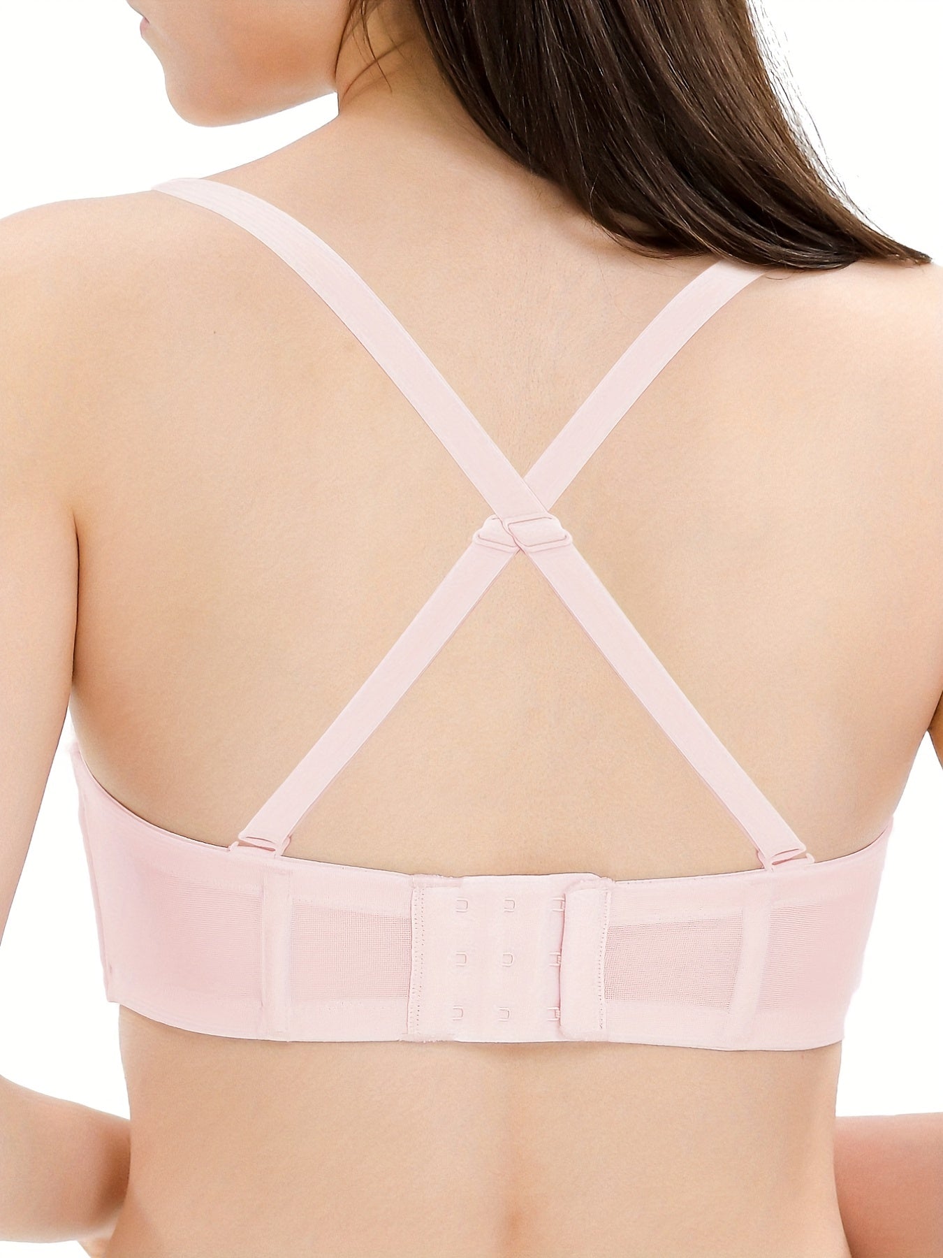 Strapless Bandeau Bras Comfort Push Up Everyday Bra Women's Lingeri