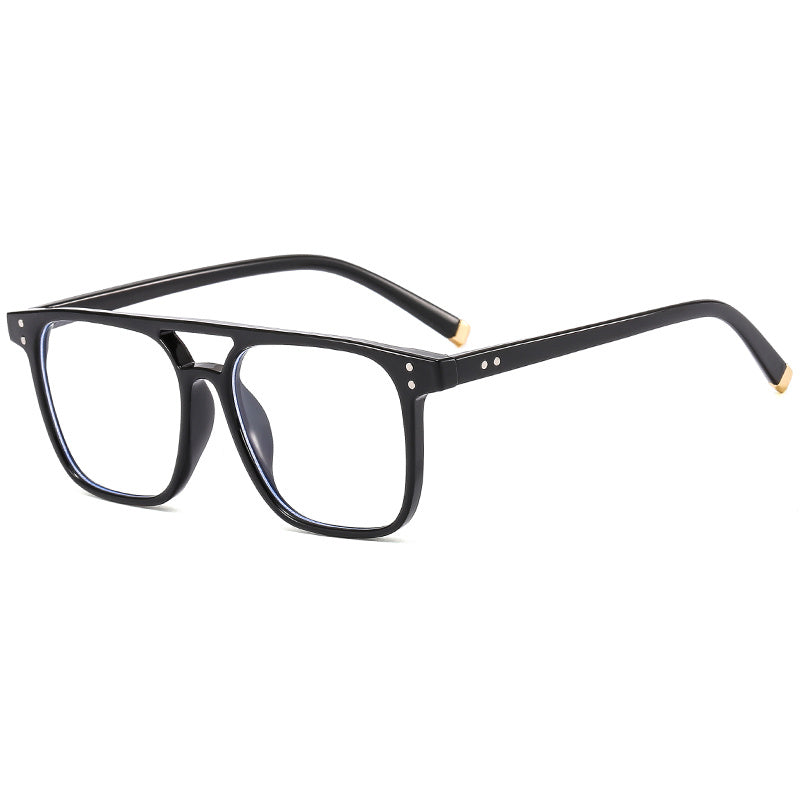 Men's Transparent Frame Flat Mirror