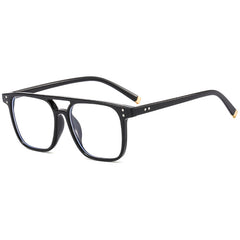 Men's Transparent Frame Flat Mirror