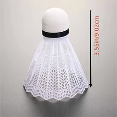 12pcs Plastic Ball Badminton Foam Ball Head Training Shuttlecocks
