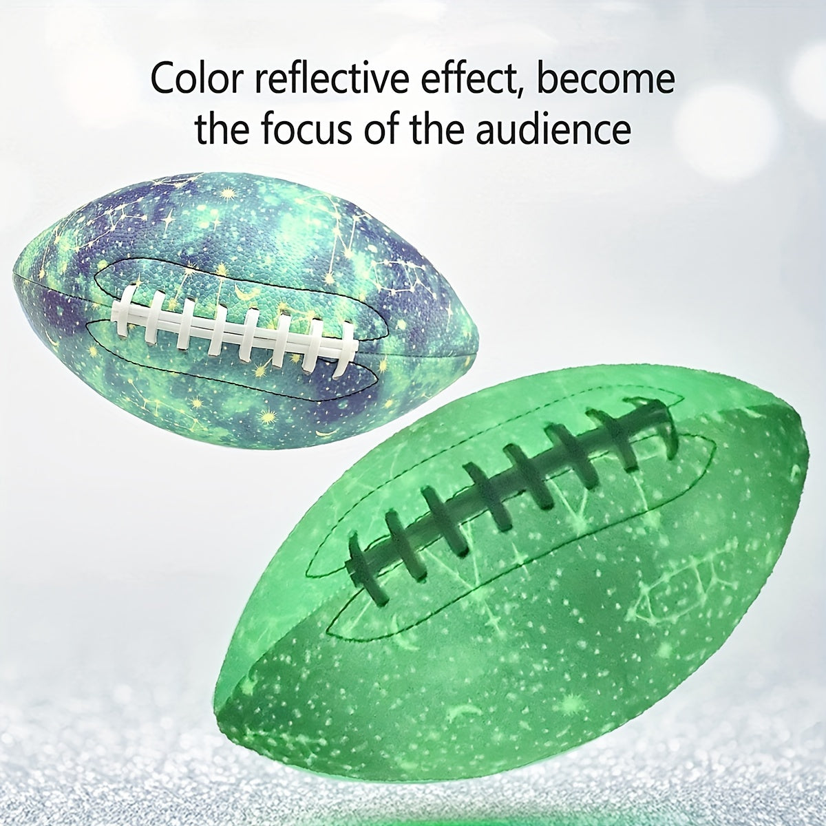 1pc No 9 Luminous Rugby PU Wear resistant Rugby American Football