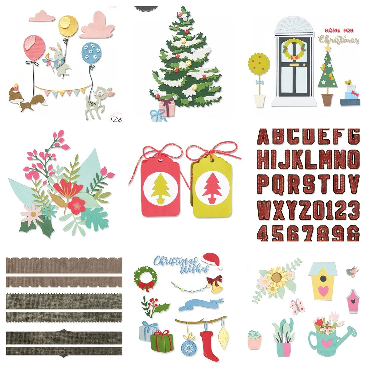 1pc Christmas Metal Cutting Dies for DIY Scrapbooking Paper Card Making
