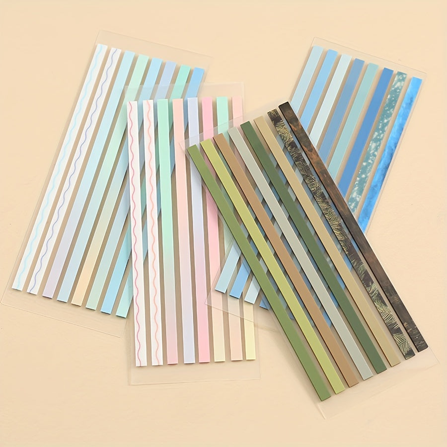 160pc Transparent Page Marker Sticky Notes for Notes Book