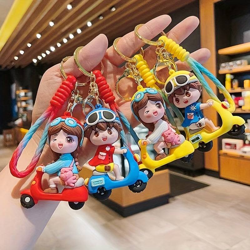 Cartoon Doll Keychain Backpack Decorative Small Pendant
