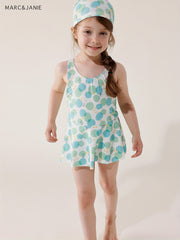Toddler Baby Girls' Cartoon Graphic One Piece Swimsuit