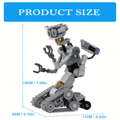Robot Building Block Kit Short Circuit Robot Toy for Kids