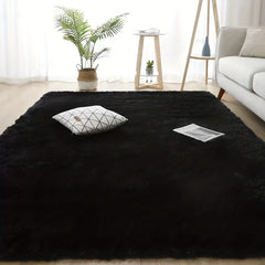 Soft Plush Shag Area Rugs - Fluffy Shaggy Floor Carpet