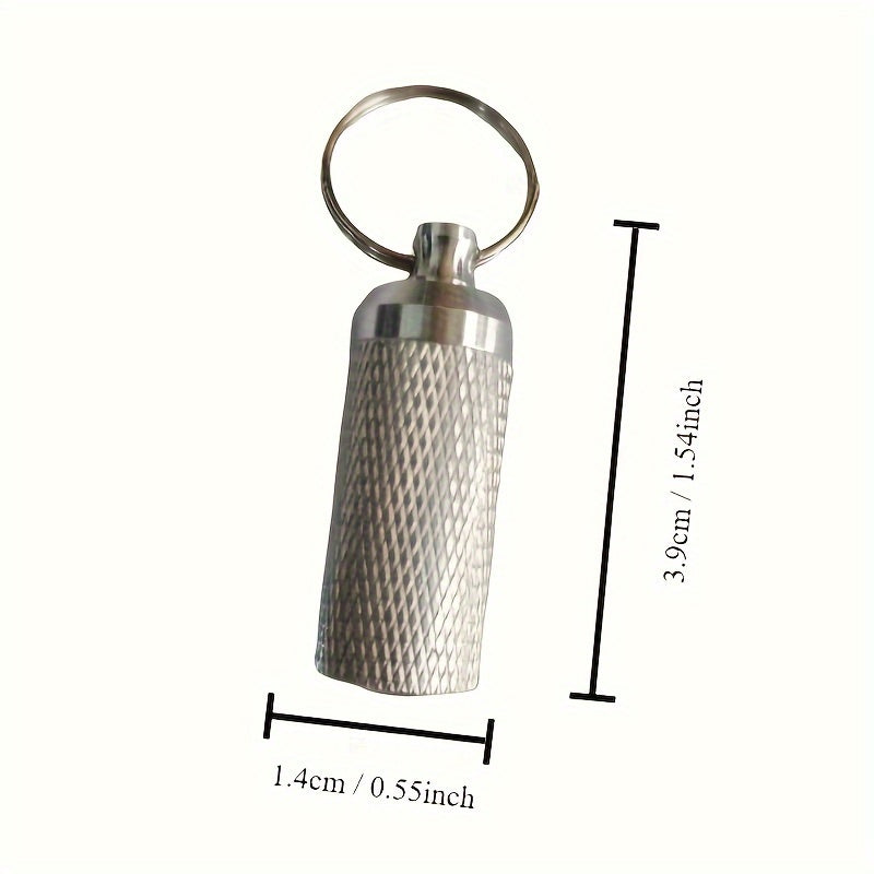 Mini Sealed Bottle Key Chain Outdoor Travel