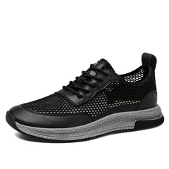 Men's Lace up Sneakers Casual Walking Shoes Comfortable