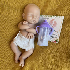 Handcrafted Silicone Kids Girl Doll Soft Lifelike Reborn
