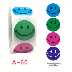 160pcs Emoticons Encouragement Stickers for Children Multiple Colors