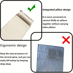 Portable Automatic Inflatable Mattress for Camping & Home Use