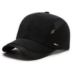 Men's Mesh Quick Dry Big Brim Baseball Cap