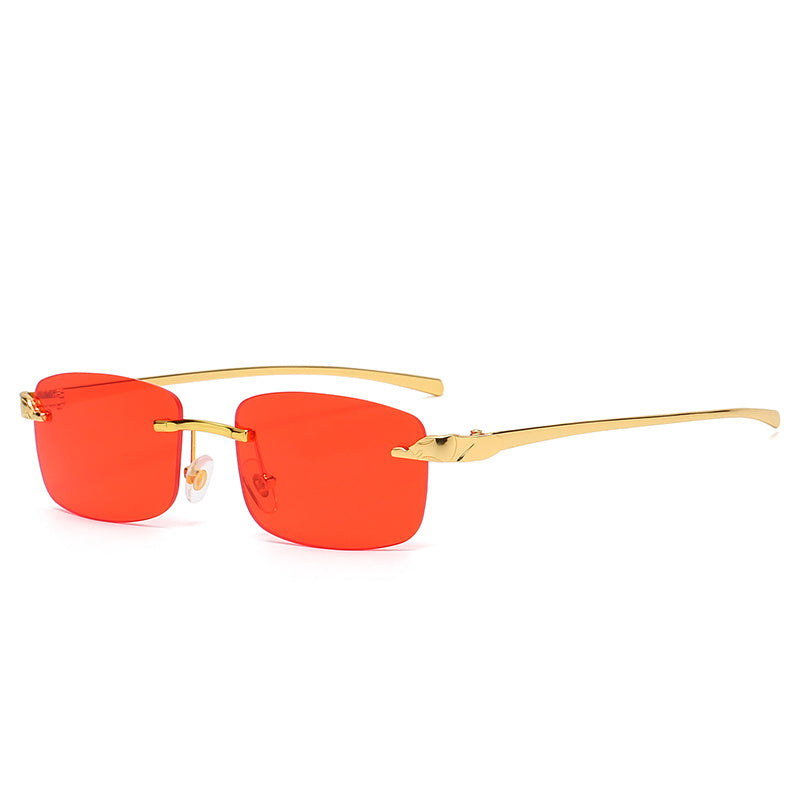 Rimless Vintage Sunglasses