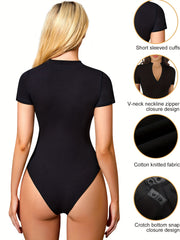 Shaping Bodysuit V-Neck Slimming Body Shaper