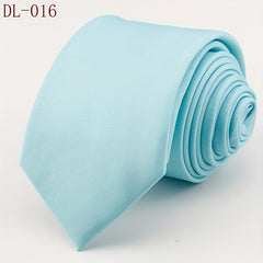 Needle Spring Light Colour Men Teenager Daily Tie Business Style Casual