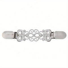 Vintage Metal Shawl Clip Women Scarf Sweater Brooch Boho Cardigan Pin