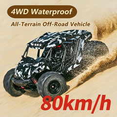 High Speed Off-road Drifting Vehicle 80km/h All terrains Waterproof Car Body