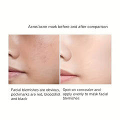 Three Concealer Covers Spots Dull Dark Circles Contouring Foundation