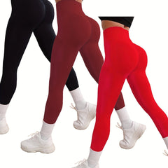 High Waist Yoga Leggings Workout Tight Pants