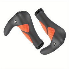 Bike Handlebar Grip Covers TPR Rubber Ergonomic Anti Slip For MTB