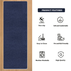 6pcs Non Slip Carpet Stair Treads Anti Moving Grip Beauty Rug Tread Safety