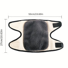 Winter Knee Pad Heating Lamb Velvet Warm Thickened Cold Legs Outdoor