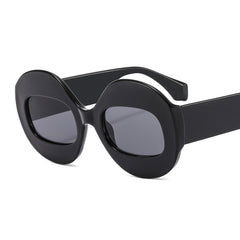Vintage Round Frame Sunglasses for Women