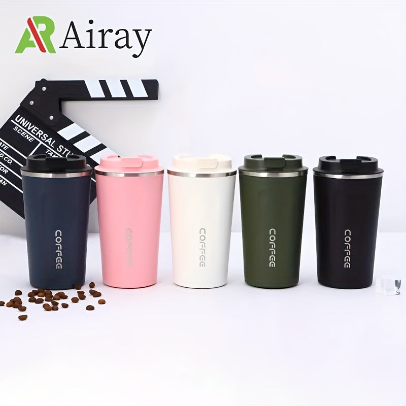 Airay Stainless Steel Coffee Cup Insulated Leakproof Portable Fashionable