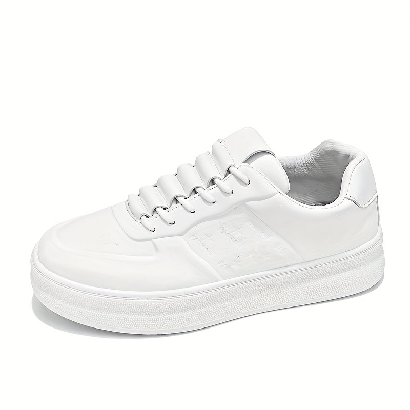 Men's Platform Skate Shoes Lace up Breathable