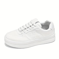 Men's Platform Skate Shoes Lace up Breathable