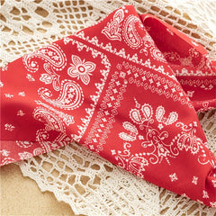 Boho Floral Bandana Headband for Kids