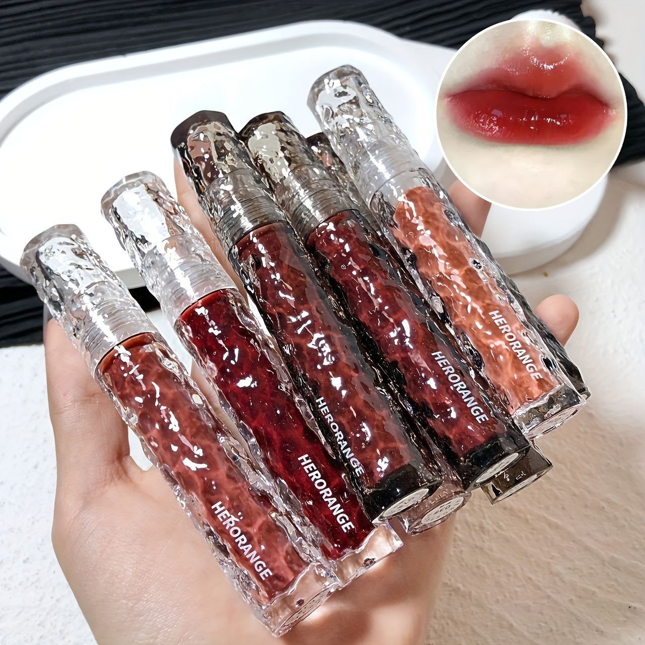 Lip Glaze Lustrous Mirror Finish Long Lasting Liquid Lipstick