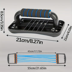 Abdominal Training Stands & Chest Expansion Pull Band Set
