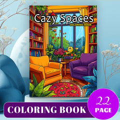 Beauty Supply Coloring Book Watercolor Paper Cozy Coloring
