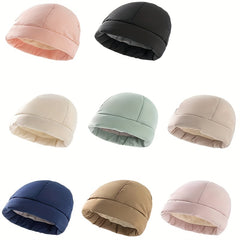 Thick Warm Beanie Hats Ear Protection Coldproof Hat Waterproof Skiing Cycling