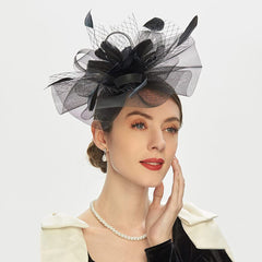 Fascinators Hat Women Tea Party Headband Kentucky Derby Wedding Cocktail Flower