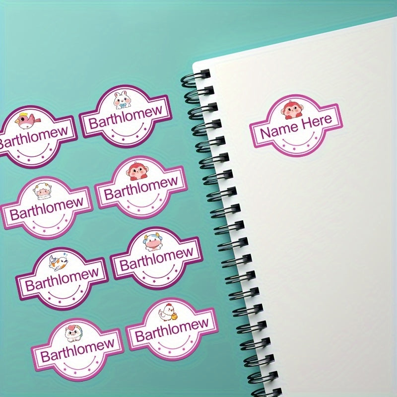 Customized Labels for School/Office Supplies - Set of 256pcs
