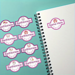 Customized Labels for School/Office Supplies - Set of 256pcs
