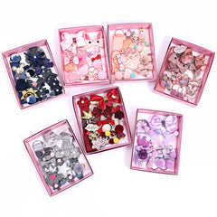 18pcs Cartoon Hair Clips for Kids