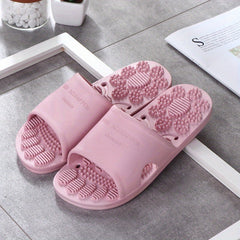 Women's Comfy Massage Slides Non Slip Bathroom Shoes