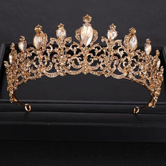 Beaded Crown Hairband Bridal Wedding Tiara Birthday Headband