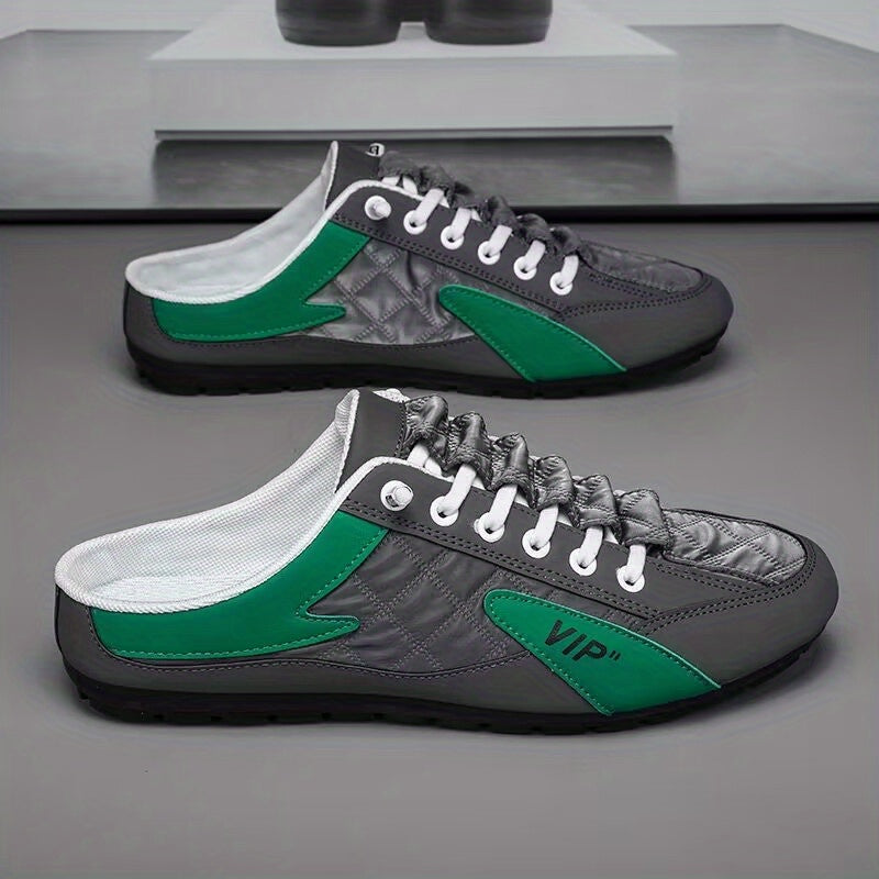 Men's Lightweight Plaid Skate Shoes for Summer Adventures