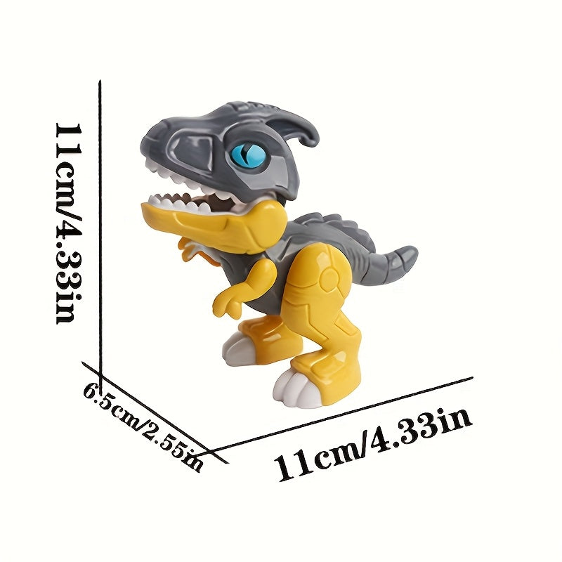 Colorful Dinosaur Toys Building Blocks Set Large Grain Skeleton Model