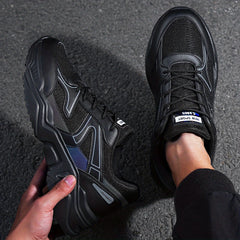 Men's Breathable Chunky Sneakers For Jogging Gym