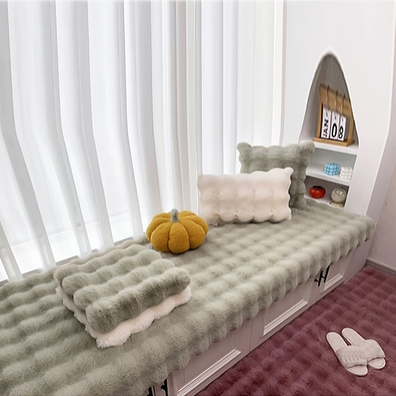 Soft Matcha Green Padded Mat for Bedroom Decoration