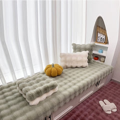 Soft Matcha Green Padded Mat for Bedroom Decoration